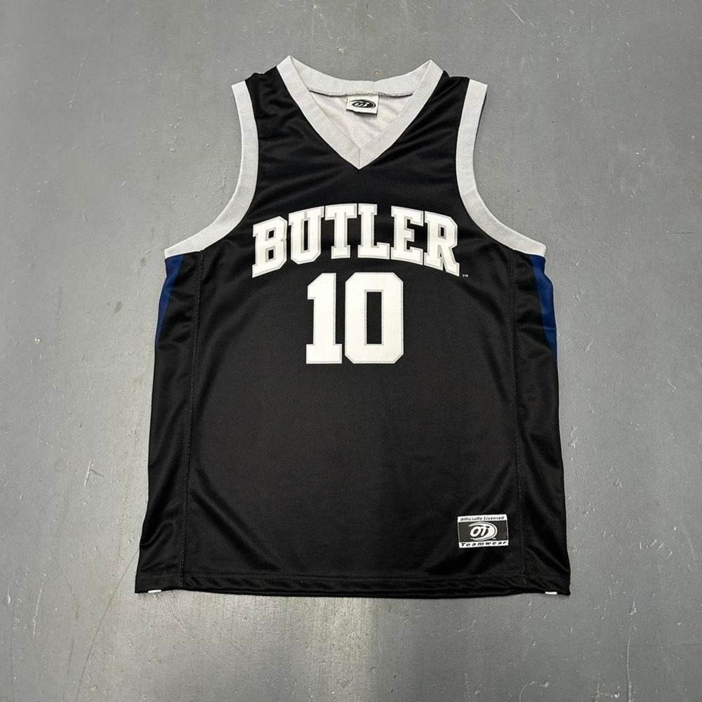 Butler university bulldogs black and navy college basketball jersey Size M